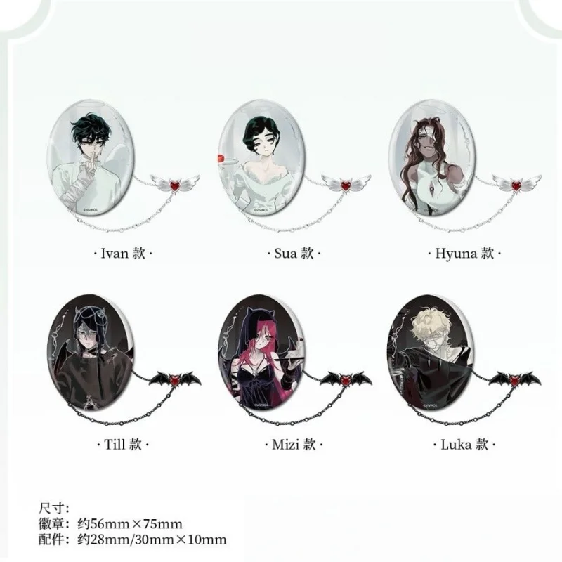 New Hot Selling Pre-Sale Genuine Alien Stage Angel Demon Coffee Shop Series Elliptical Badge Trend Blind Box Surprise Gift Toys
New Hot Selling Pre-Sale Genuine Alien Stage Angel Demon Coffee Shop Series Elliptical Badge Trend Blind Box Surprise Gift Toys