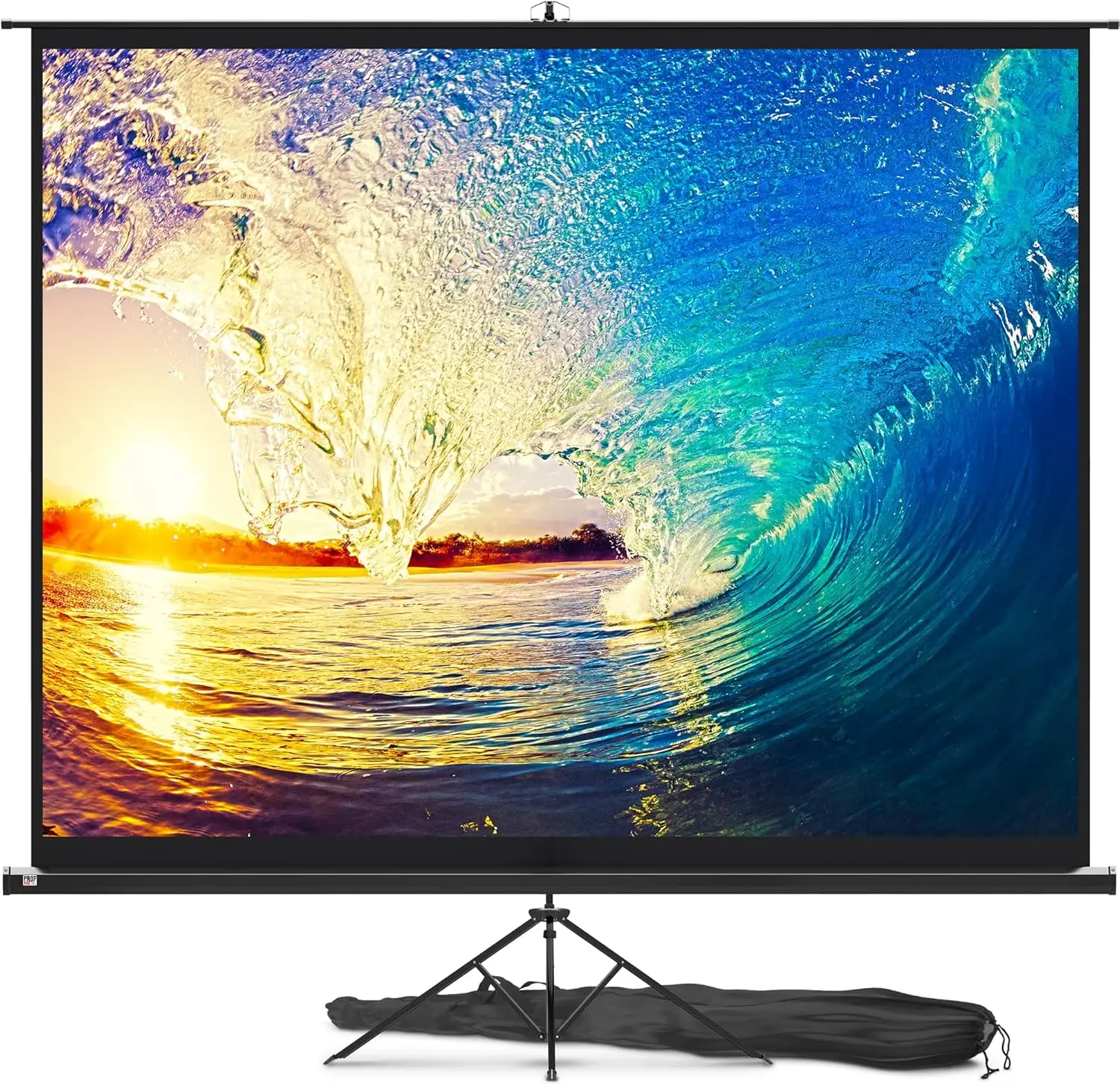 120 inch Projector Screen with Stand for Indoor Outdoor Movies and Presentations - 4:3 HD Wrinkle-Free Tripod Screen
120 inch Projector Screen with Stand for Indoor Outdoor Movies and Presentations - 4:3 HD Wrinkle-Free Tripod Screen
