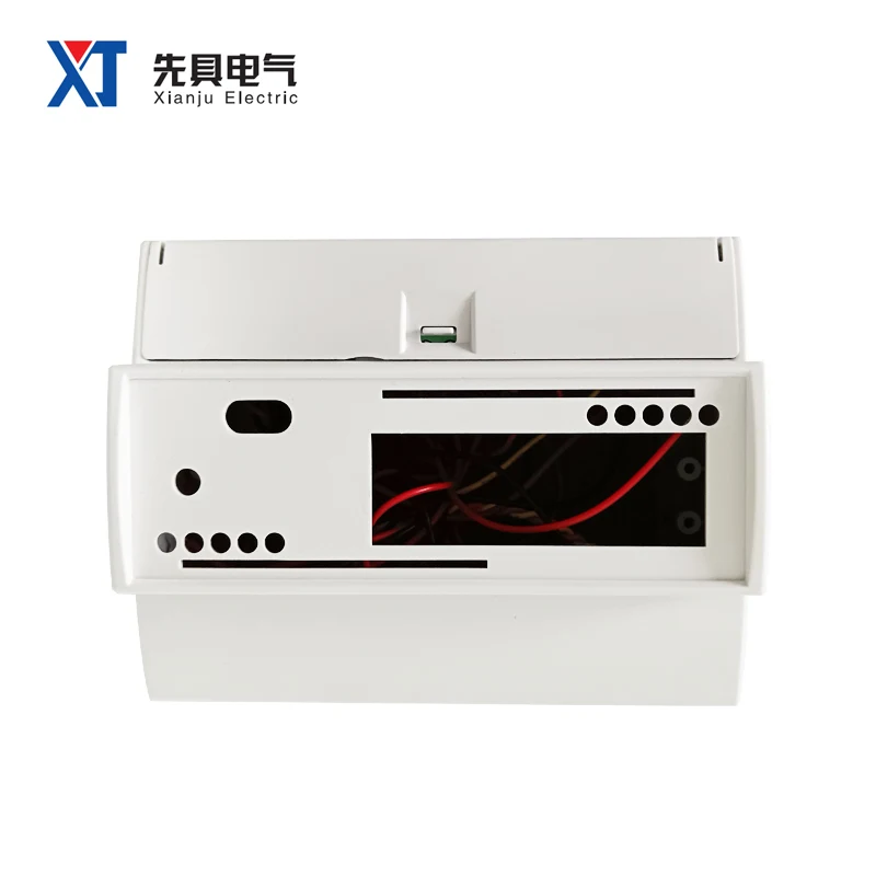 XJ-22 Three Phase Plastic 7P Internal Relay Electric Energy Meter Shell Power Electricity Meter Housing Customized 35mm Rail
XJ-22 Three Phase Plastic 7P Internal Relay Electric Energy Meter Shell Power Electricity Meter Housing Customized 35mm Rail