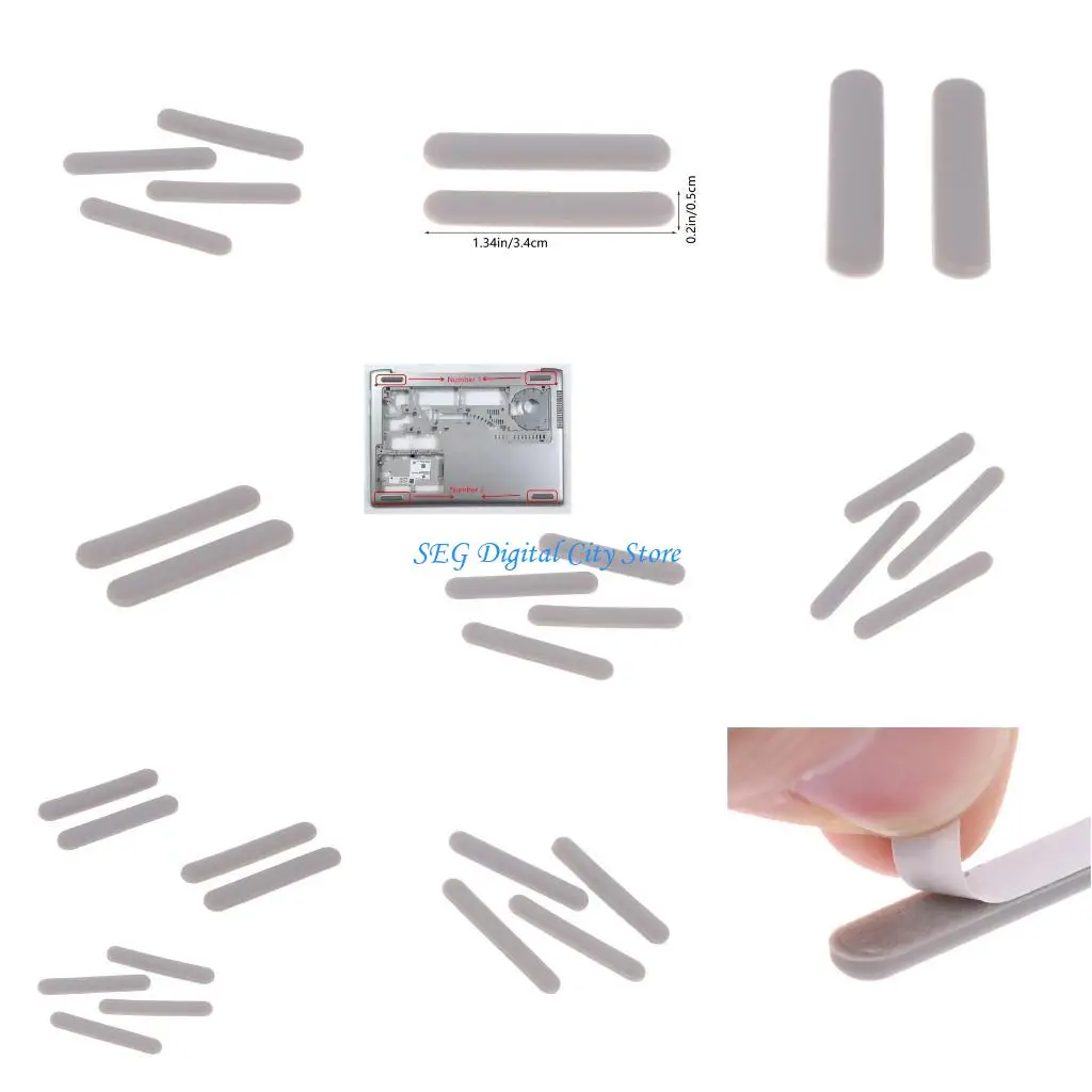 U75B Rubber Strips Bottom Case Cover Foot Pad For 430 435 450 440 445 Laptop Bumper Feet Strips Laptop Rubber Guard Replacement
U75B Rubber Strips Bottom Case Cover Foot Pad For 430 435 450 440 445 Laptop Bumper Feet Strips Laptop Rubber Guard Replacement
