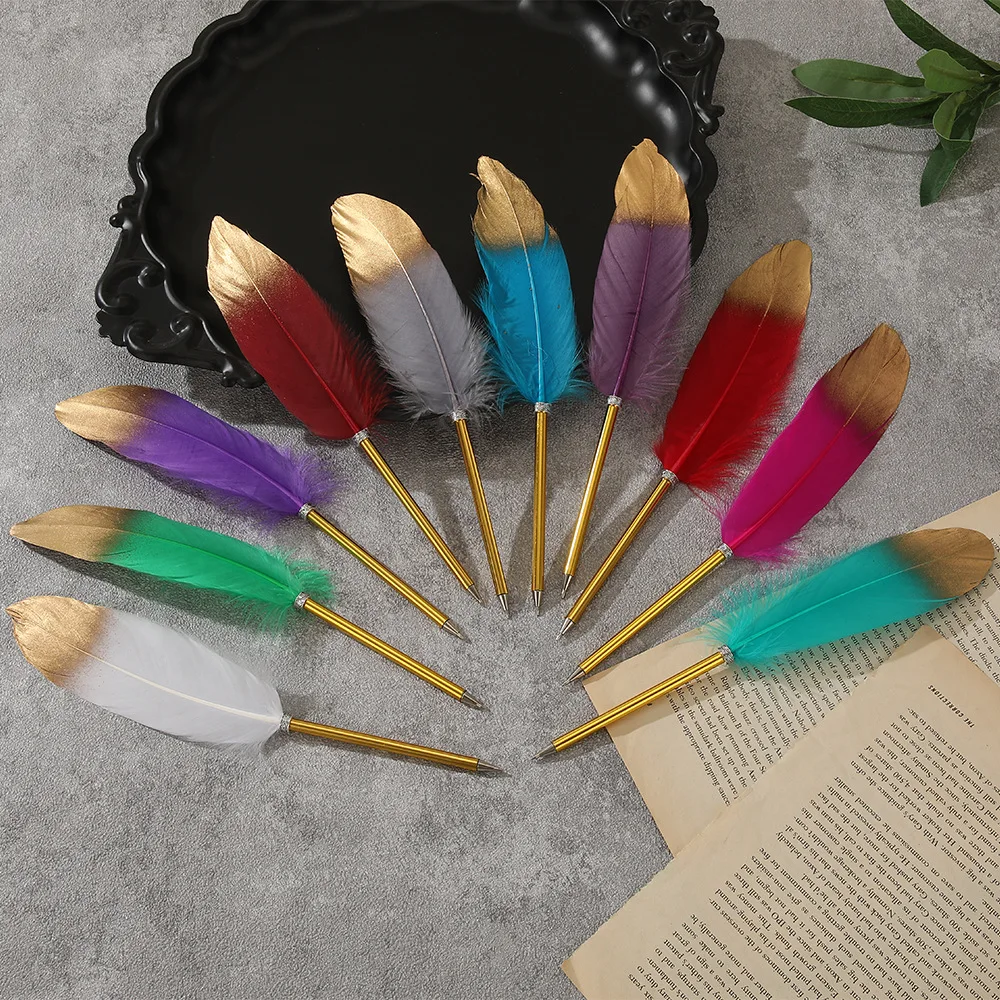 Feather Ballpoint Pen Mother Day Gifts Office Decorative Stationery Creative Pen Wedding Signature Tools Scrapbooking Card Craft
Feather Ballpoint Pen Mother Day Gifts Office Decorative Stationery Creative Pen Wedding Signature Tools Scrapbooking Card Craft
