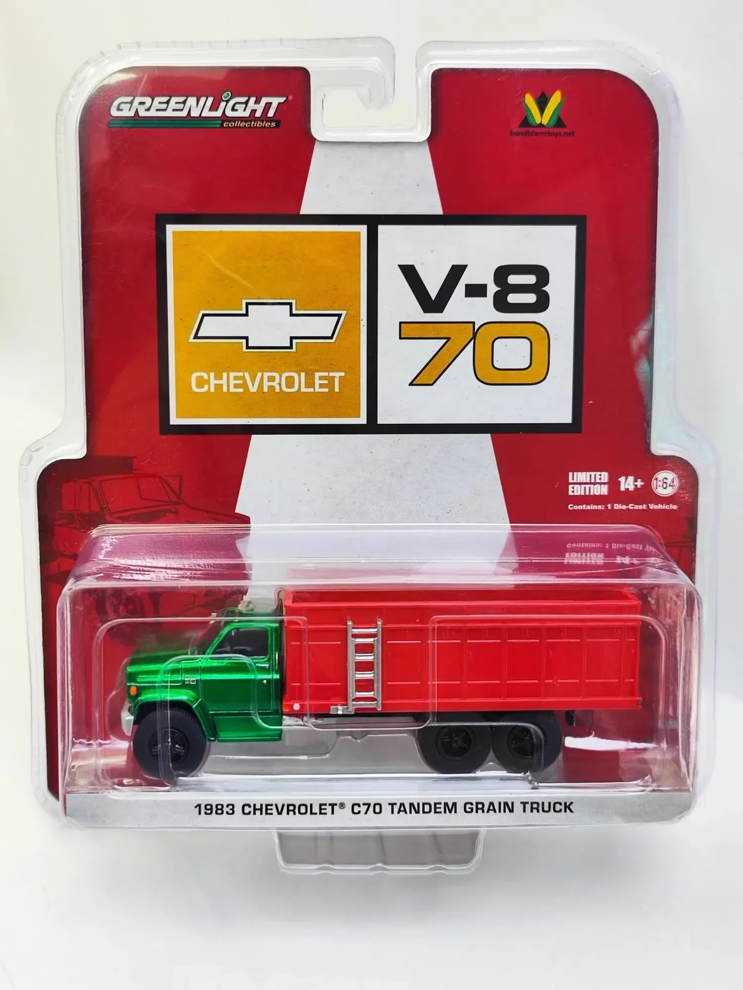 1:64 1983 Chevrolet C70 TANDEM GRAIN TRUCK Diecast Metal Alloy Model Car Toys For Gift Collection
1:64 1983 Chevrolet C70 TANDEM GRAIN TRUCK Diecast Metal Alloy Model Car Toys For Gift Collection