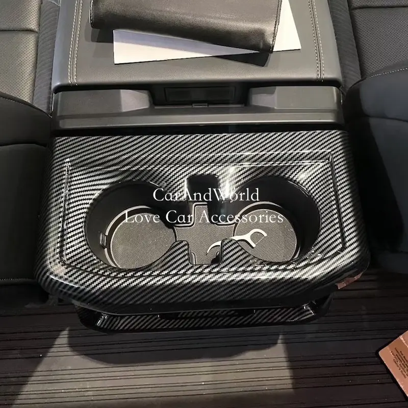 ABS Carbon Fiber Interior Front Rear Armrest Water Cup Holder Frame Cover Trims Car Accessories For Ford Raptor F150 2022-2025
ABS Carbon Fiber Interior Front Rear Armrest Water Cup Holder Frame Cover Trims Car Accessories For Ford Raptor F150 2022-2025