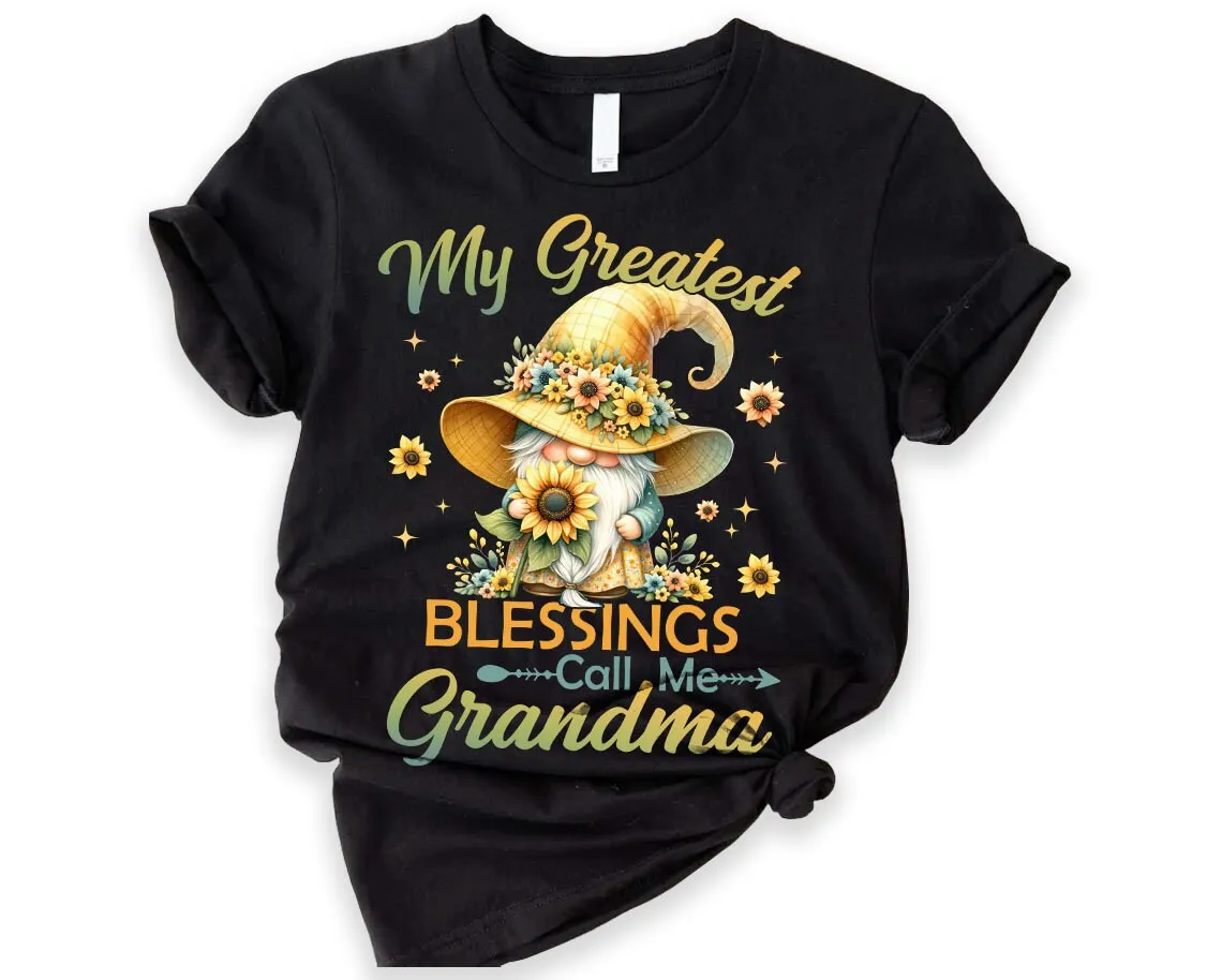 My Greatest Blessings Call Me Grandma T Shirt Blessing Mom Mother s Day for Mama Grandparent
My Greatest Blessings Call Me Grandma T Shirt Blessing Mom Mother s Day for Mama Grandparent