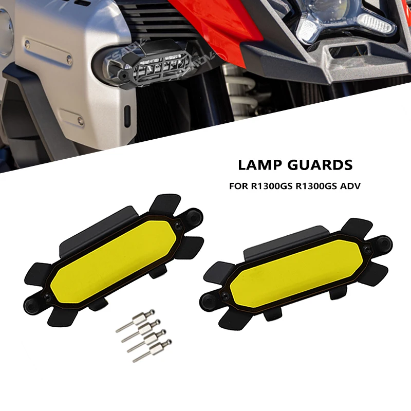 Motorcycle LED Auxiliary Light Cover Lamp Protection Guard Grille Accessories For BMW R1300GS Adventure R 1300 GS ADV 2024 2025
Motorcycle LED Auxiliary Light Cover Lamp Protection Guard Grille Accessories For BMW R1300GS Adventure R 1300 GS ADV 2024 2025