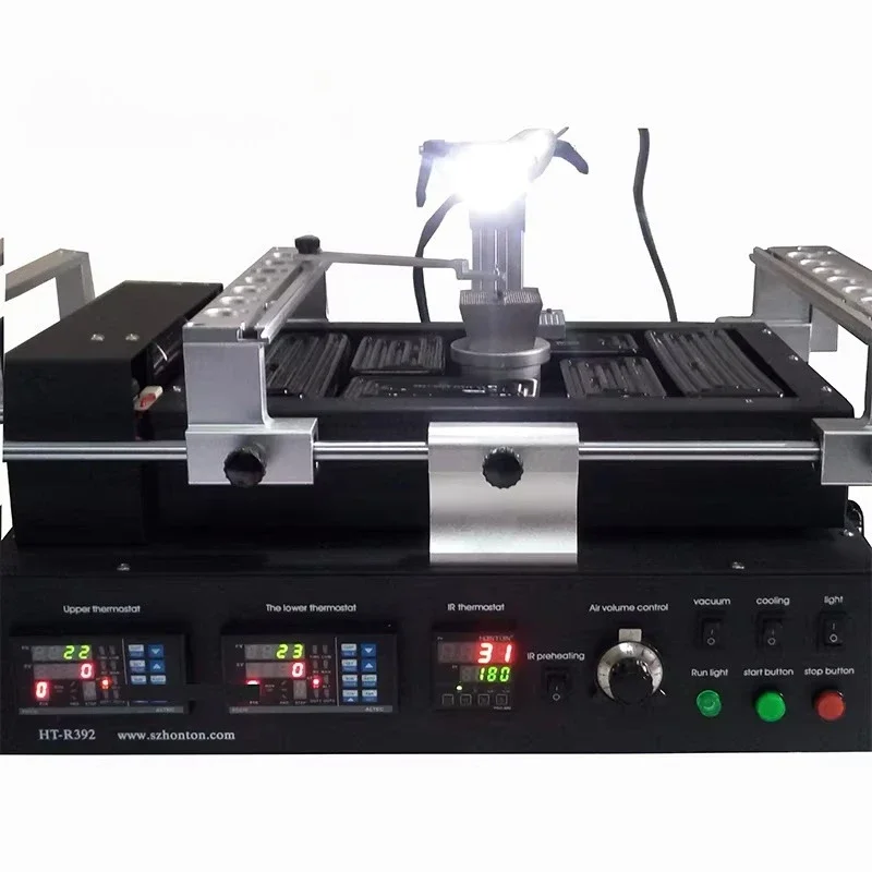 250528PopularGood Three Temperature Zones Economical HT-392 Smd Bga Rework Soldering Station Heat Hot air Rework Station
250528PopularGood Three Temperature Zones Economical HT-392 Smd Bga Rework Soldering Station Heat Hot air Rework Station