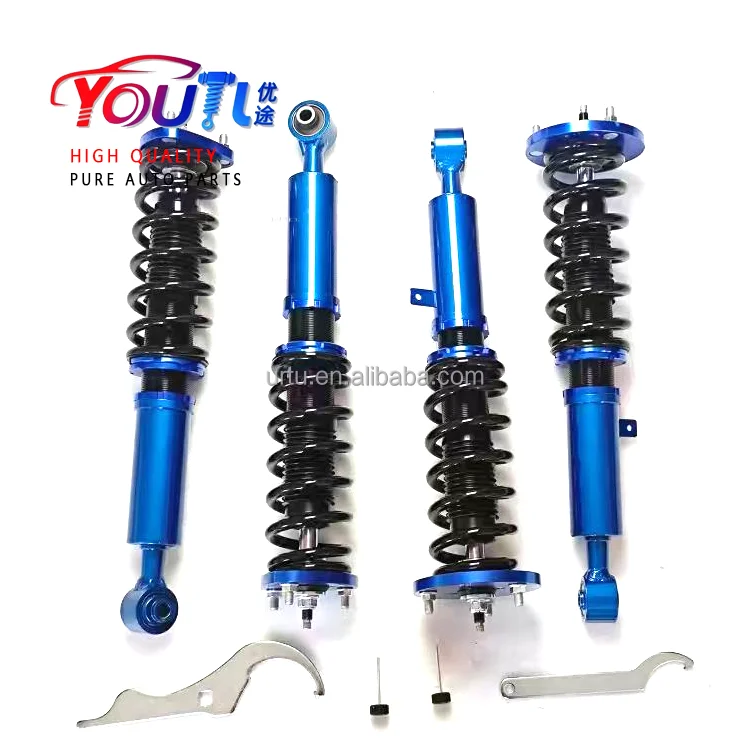 High Performance Car Damping Adjustment Coilover Kit Front Rear Height Adjustable Shock Absorber For CROWN REIZ MARK X
High Performance Car Damping Adjustment Coilover Kit Front Rear Height Adjustable Shock Absorber For CROWN REIZ MARK X