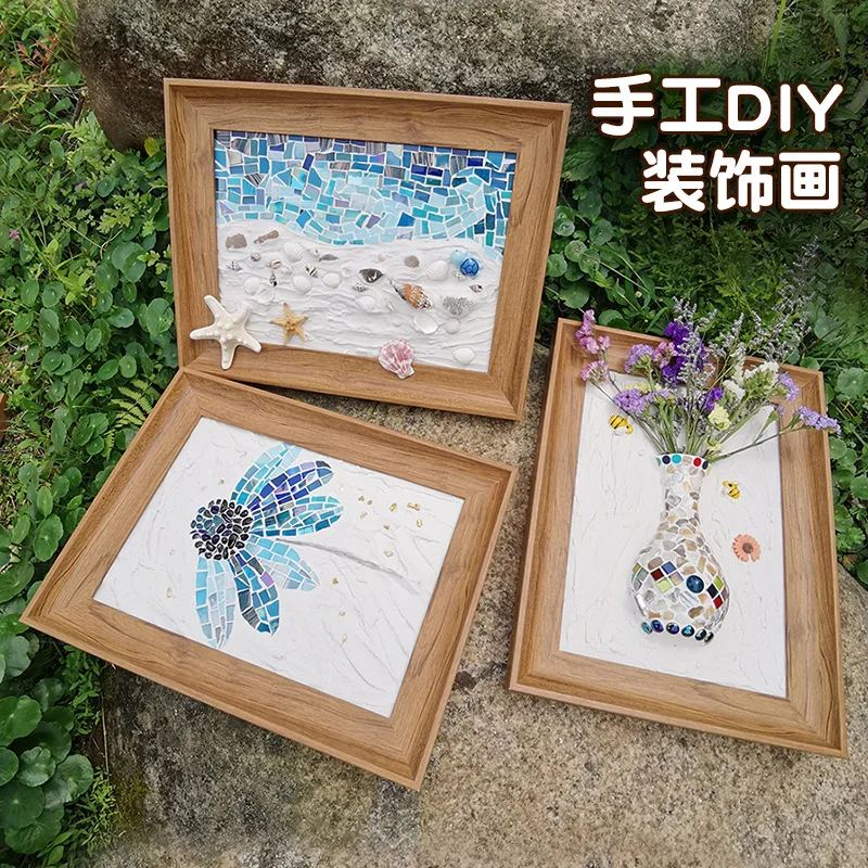 Manual DIY 'three-dimensional Decorative Painting Material Package Creative Mosaic Self-made Manual Decoration Photo Frame
Manual DIY 'three-dimensional Decorative Painting Material Package Creative Mosaic Self-made Manual Decoration Photo Frame