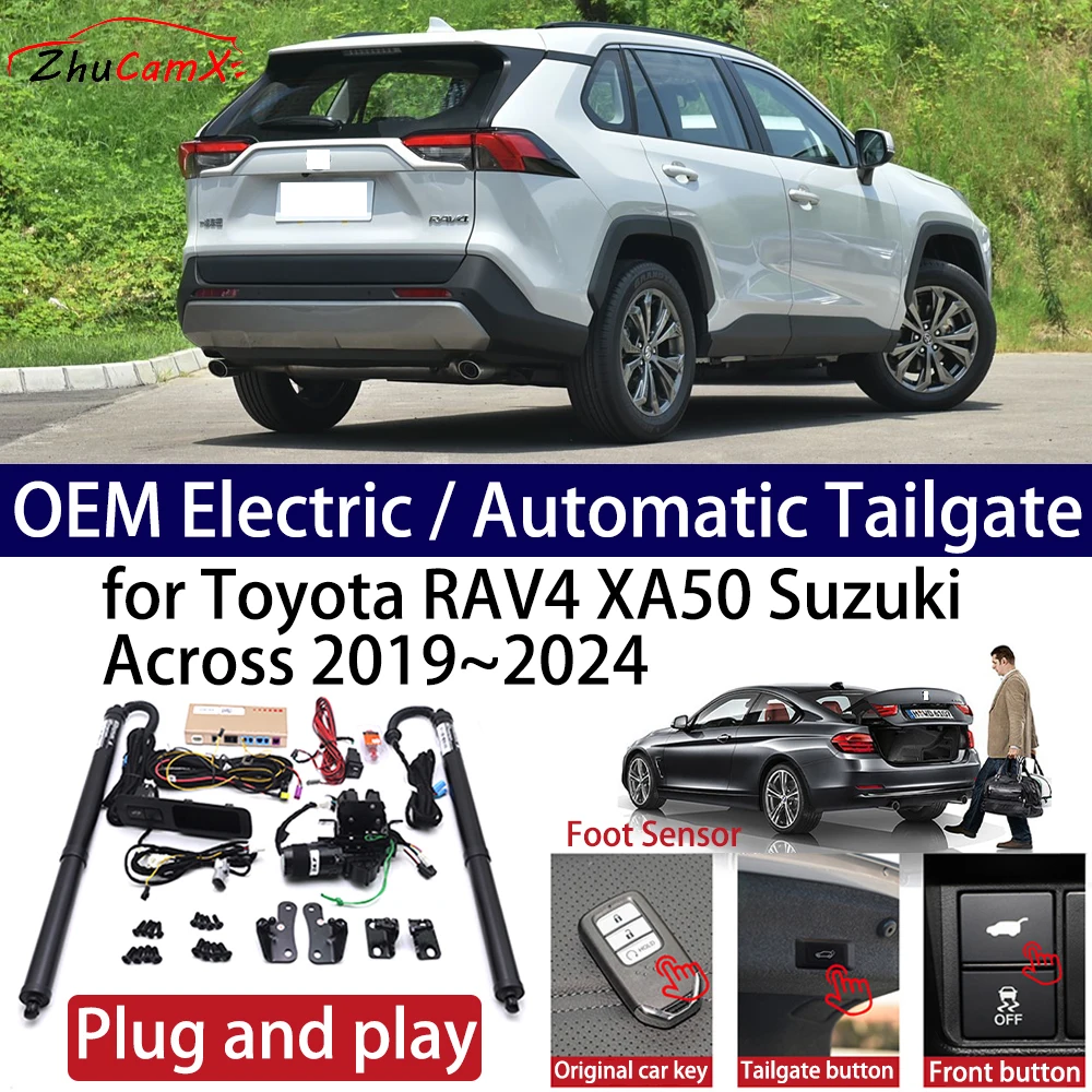 ZhuCamX for Toyota RAV4 XA50 Suzuki Across 2019~2024 Car OEM Power Electric Automatic One-Click Smart Liftgate Tail Gate Opener
ZhuCamX for Toyota RAV4 XA50 Suzuki Across 2019~2024 Car OEM Power Electric Automatic One-Click Smart Liftgate Tail Gate Opener