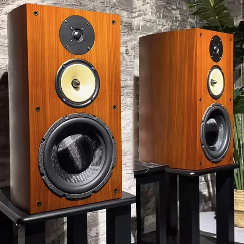 Home Theater System Hifi Bookshelf Fever-grade 10-inch Passive Speaker Three-way Wooden Speaker Home Speaker
Home Theater System Hifi Bookshelf Fever-grade 10-inch Passive Speaker Three-way Wooden Speaker Home Speaker
