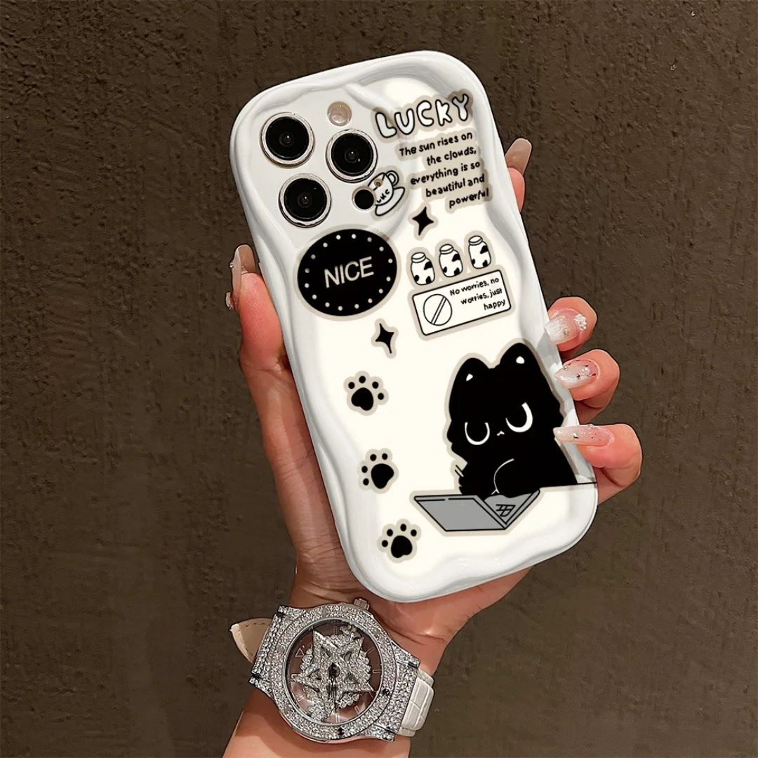 Cute Cartoon Animal Cat Rabbit letter label Phone Case For iPhone 17 Air 16 15 11 12 14 13 Pro Max XS XR 8 Plus Shockproof Cover
Cute Cartoon Animal Cat Rabbit letter label Phone Case For iPhone 17 Air 16 15 11 12 14 13 Pro Max XS XR 8 Plus Shockproof Cover