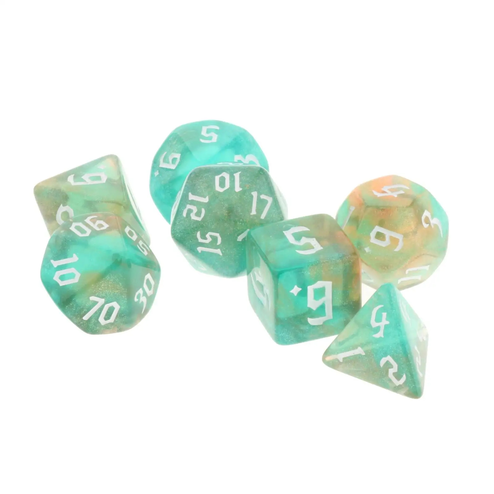 7 Die Polyhedral Dices Set Acrylic Durable Math Board Game Accessories for Tabletop and Casino Use
7 Die Polyhedral Dices Set Acrylic Durable Math Board Game Accessories for Tabletop and Casino Use