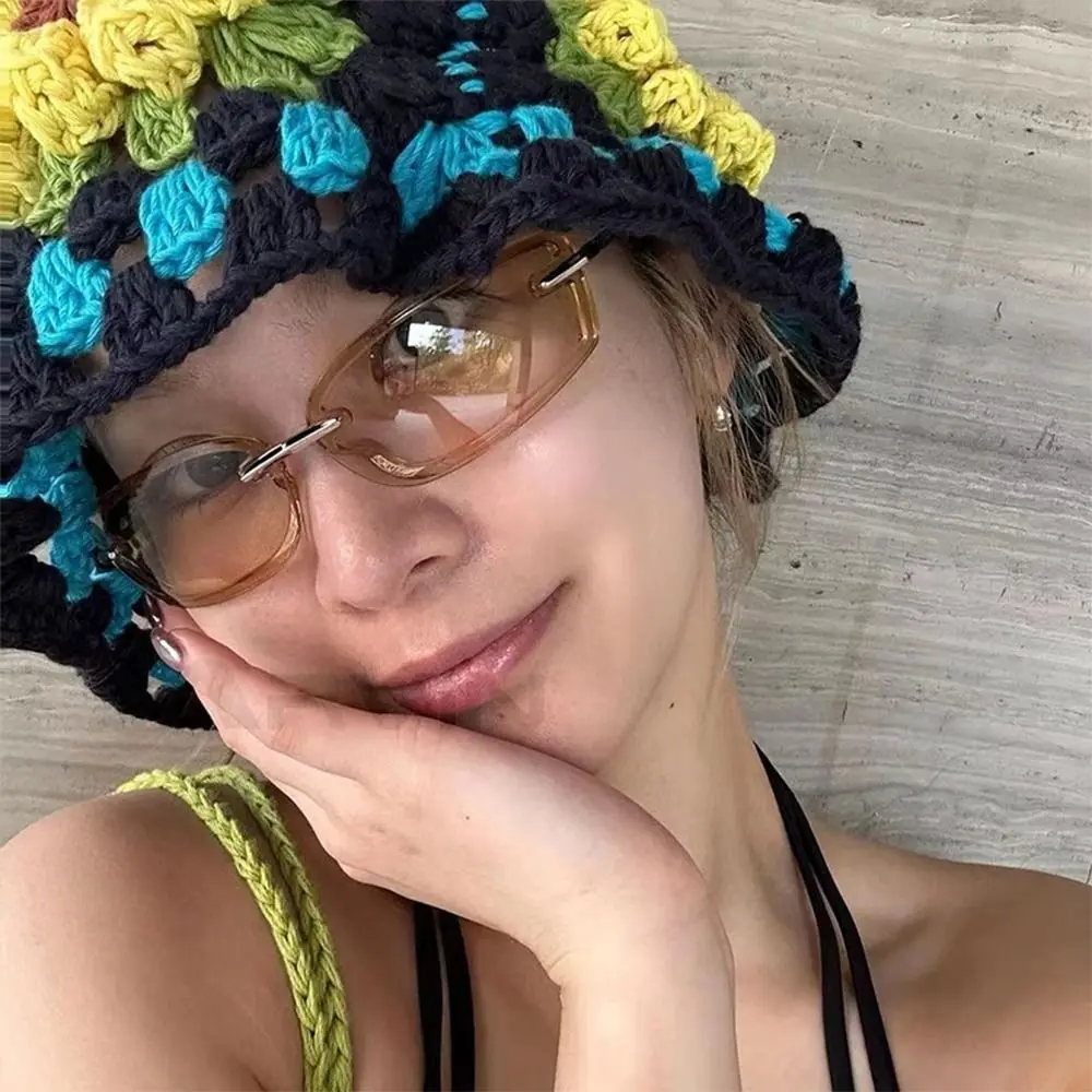 Женские солнцезащитные очки без оправы, квадратные солнцезащитные очки конфетных цветов с металлическими дужками и УФ-защитой, Y2K, очки с запахом допамина, аксессуары
Женские солнцезащитные очки без оправы, квадратные солнцезащитные очки конфетных цветов с металлическими дужками и УФ-защитой, Y2K, очки с запахом допамина, аксессуары