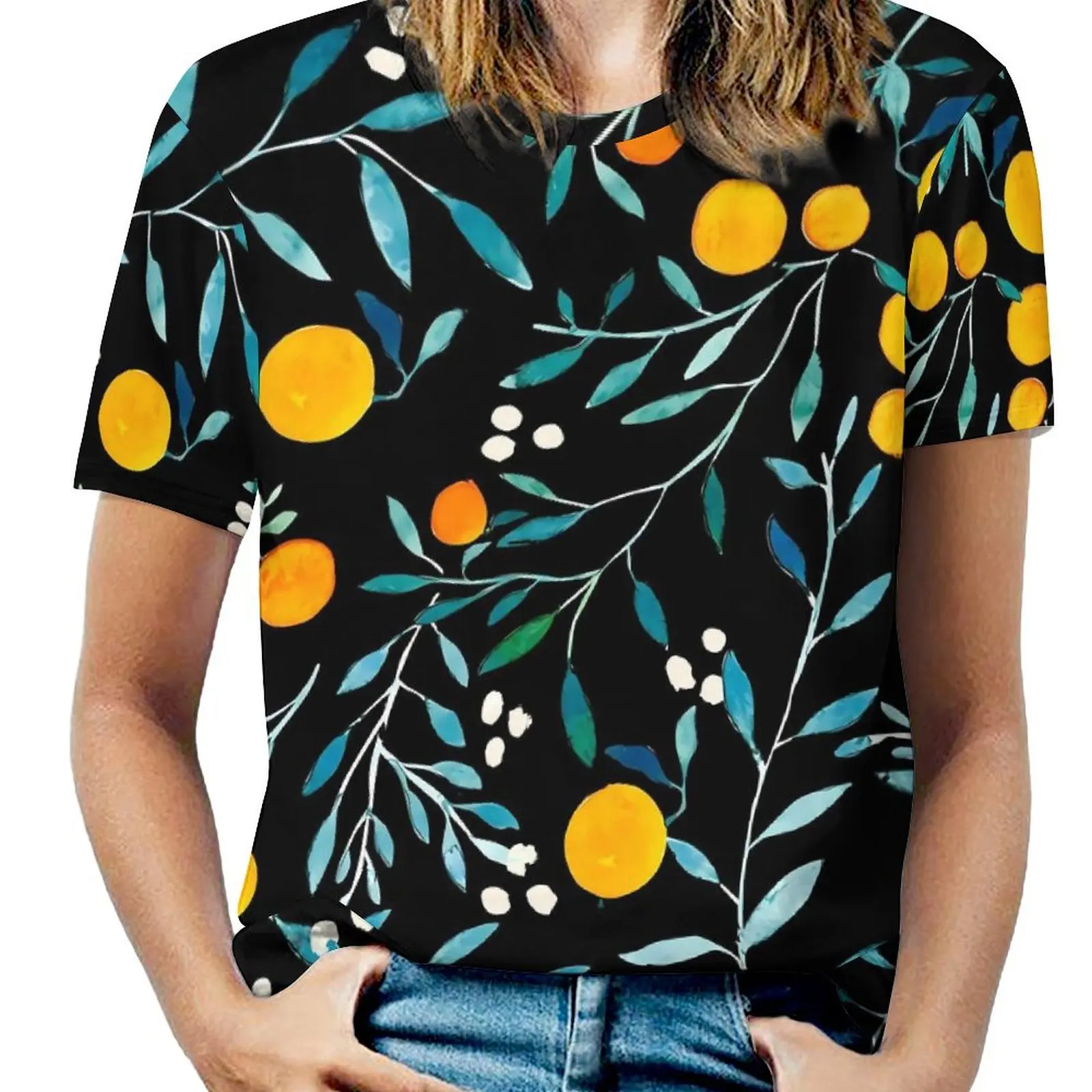 Summer Oranges T Shirts Fruits Print Fashion T Shirt Female Short-Sleeve Aesthetic Oversize Tee Shirt Tops Birthday Present
Summer Oranges T Shirts Fruits Print Fashion T Shirt Female Short-Sleeve Aesthetic Oversize Tee Shirt Tops Birthday Present