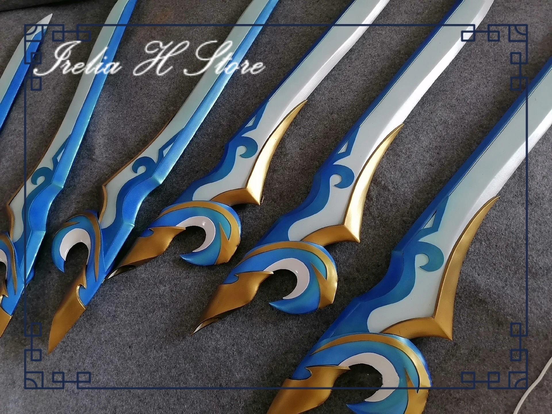 Irelia H porcelain irelia swords blade Cosplay props Porcelain Irelia weapon horns hairpiece
Irelia H porcelain irelia swords blade Cosplay props Porcelain Irelia weapon horns hairpiece