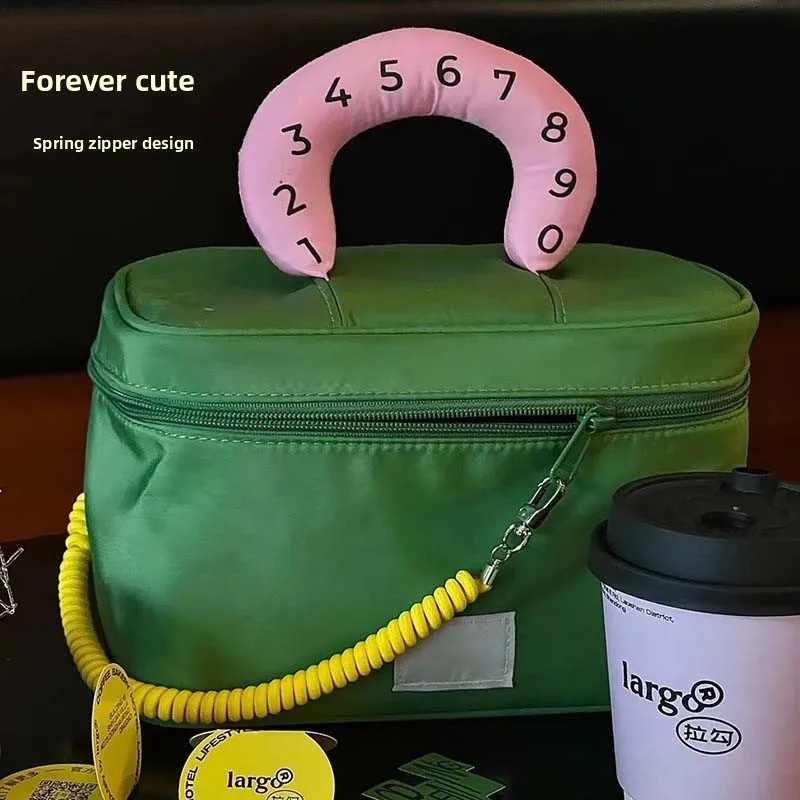 Large Capaci eup Bag Travel Toiletries Cosmetic Bru Storage Luxury Bag Women's Carry-On Bag Faion Trend Pure Color
Large Capaci eup Bag Travel Toiletries Cosmetic Bru Storage Luxury Bag Women's Carry-On Bag Faion Trend Pure Color