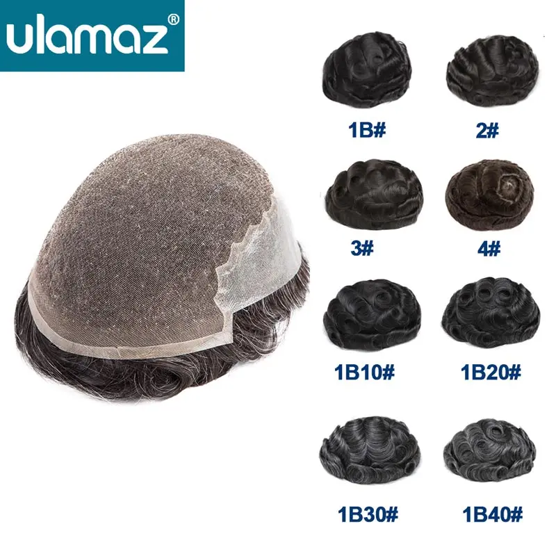 Lace Front Men's Wig Bleach Knots Capillary Male Hair Prosthesis Lace PU Toupee Wigs For Men Q6 Hair System Man Real Human Hair
Lace Front Men's Wig Bleach Knots Capillary Male Hair Prosthesis Lace PU Toupee Wigs For Men Q6 Hair System Man Real Human Hair