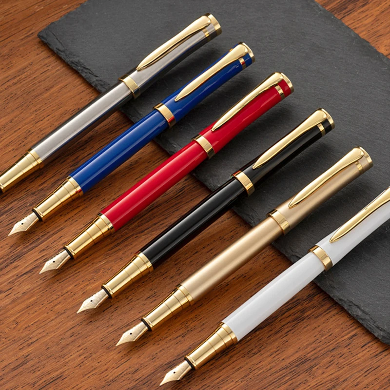 0.38/0.5mm Fountain Pen Retro Design Metal Material Elegant Clip Fine Nib Writing Office Business Signature School Supplies
0.38/0.5mm Fountain Pen Retro Design Metal Material Elegant Clip Fine Nib Writing Office Business Signature School Supplies