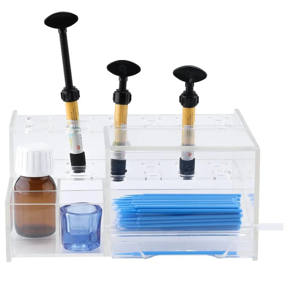 AG Dental Acrylic Composite Applicator Dispenser Organizer Holder for Composite Syringes & Accessories
AG Dental Acrylic Composite Applicator Dispenser Organizer Holder for Composite Syringes & Accessories