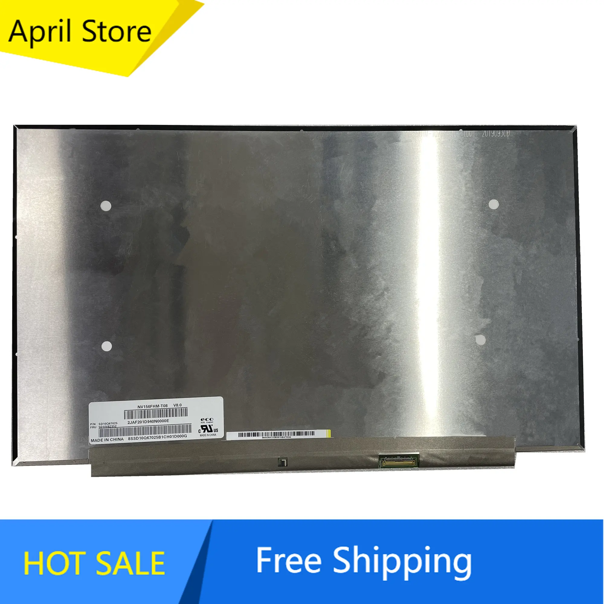 NV156FHM-T08 V8.0 15.6'' Laptop LCD Touch Screen Display Panel 1920*1080 EDP 40 Pins
NV156FHM-T08 V8.0 15.6'' Laptop LCD Touch Screen Display Panel 1920*1080 EDP 40 Pins