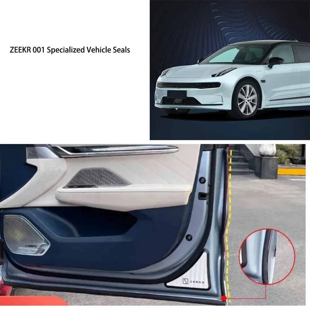The Door Sealing Strip Is Suitable For Extreme Krypton Zeekr 001 Car Sound Insulation Whole Car Dustproof Decoration Accessories
The Door Sealing Strip Is Suitable For Extreme Krypton Zeekr 001 Car Sound Insulation Whole Car Dustproof Decoration Accessories