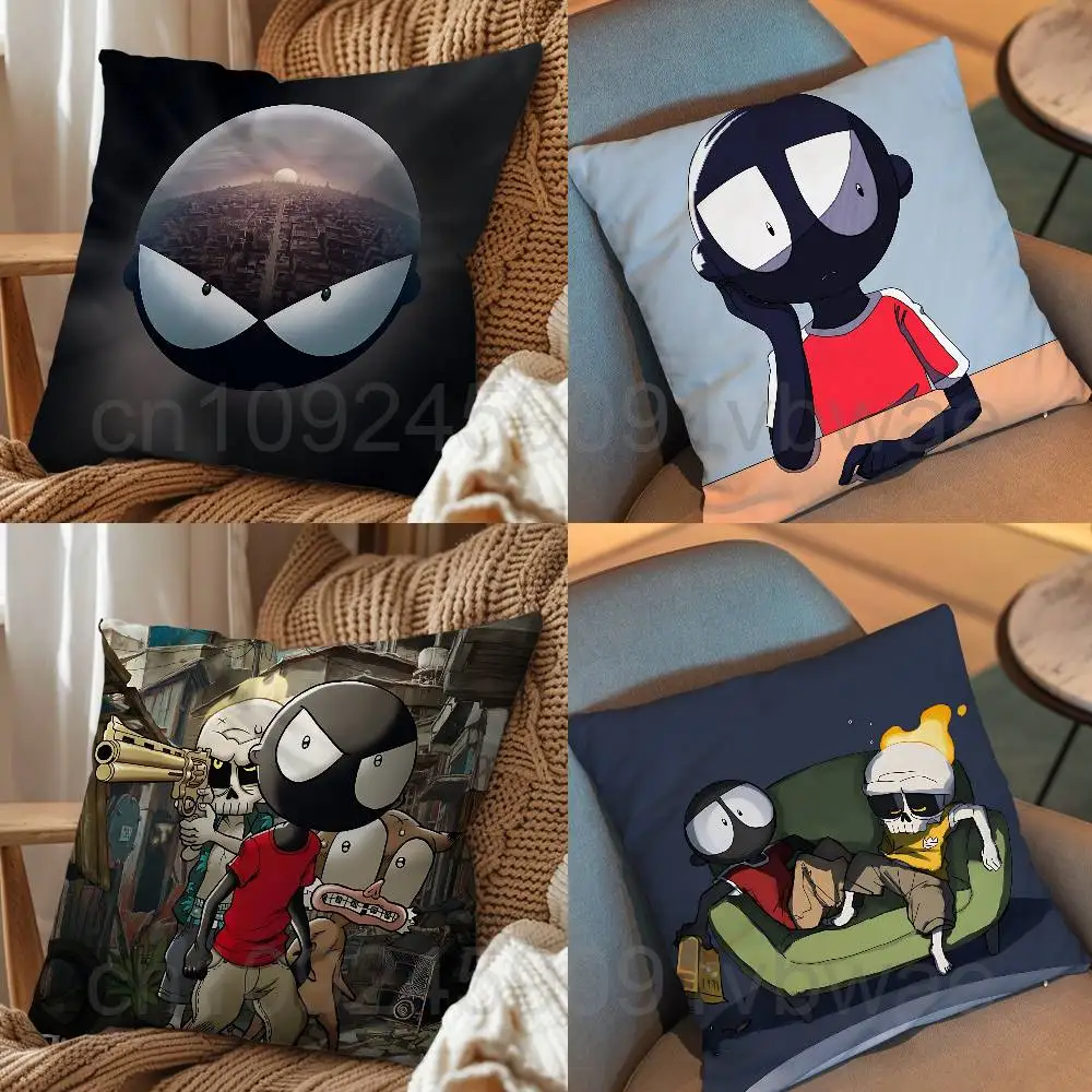 Angelino Mutafukaz MFKZ day gift Pillow Case Living Room Sofa Cushion Cover Suitable For Home Bedroom Room custom Decoration
Angelino Mutafukaz MFKZ day gift Pillow Case Living Room Sofa Cushion Cover Suitable For Home Bedroom Room custom Decoration