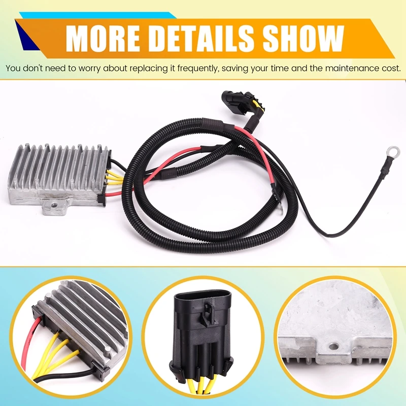 NEW Voltage Regulator For Can-Am Some Defender HD10 & Maverick X3 710006824
NEW Voltage Regulator For Can-Am Some Defender HD10 & Maverick X3 710006824