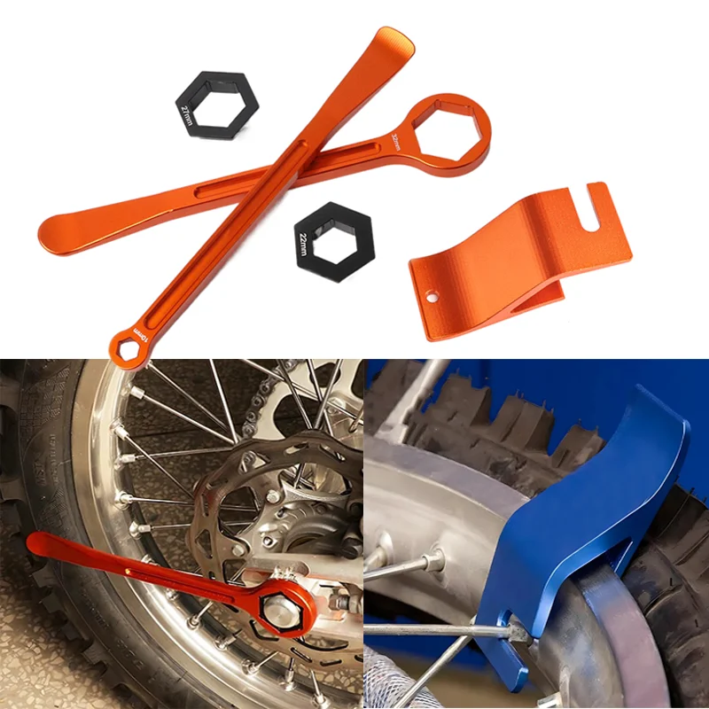 Universal Motorcycle Aluminum Tire Tool Lever Spoon Axle Wrench Tire Change For KTM Honda Suzuki Husqvarna Yamaha YZ Kawasaki 
Universal Motorcycle Aluminum Tire Tool Lever Spoon Axle Wrench Tire Change For KTM Honda Suzuki Husqvarna Yamaha YZ Kawasaki