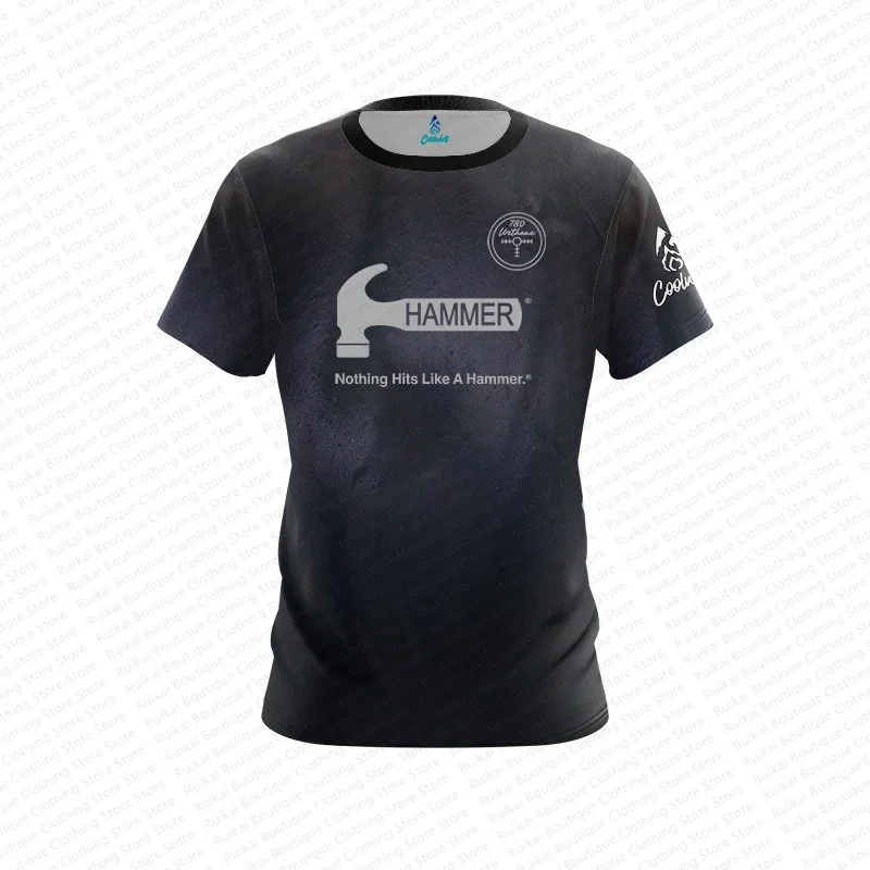 Summer New Hammer Bowling Men's Sports T-shirt Daily Venue Sweat Wicking Quick Drying Comfortable Short Sleeve
Summer New Hammer Bowling Men's Sports T-shirt Daily Venue Sweat Wicking Quick Drying Comfortable Short Sleeve