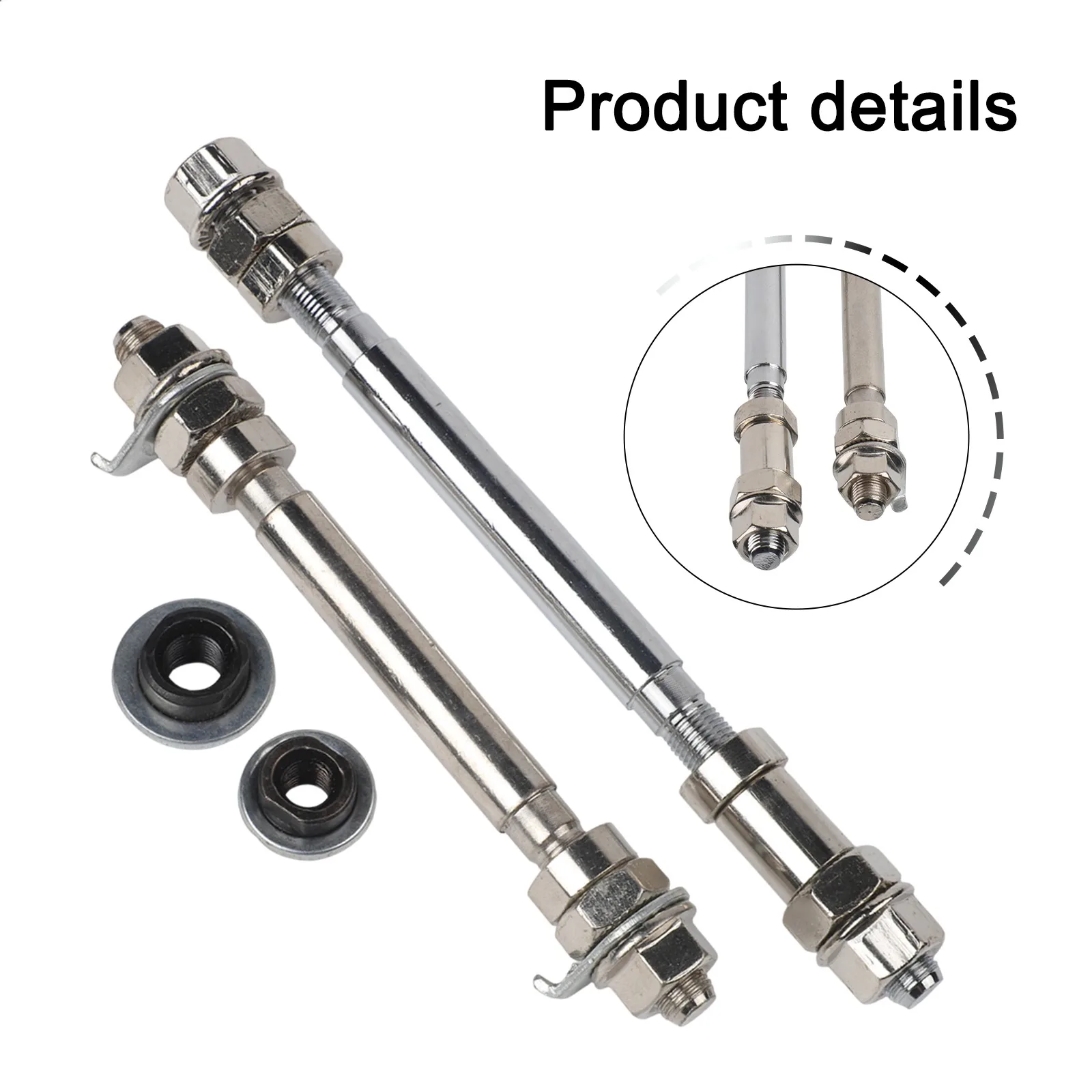 Bike Front Rear Axle Quick Release Skewer Bicycle Maintenance 15cm Front Quick Release Length Bicycles For 6-8 Speed
Bike Front Rear Axle Quick Release Skewer Bicycle Maintenance 15cm Front Quick Release Length Bicycles For 6-8 Speed