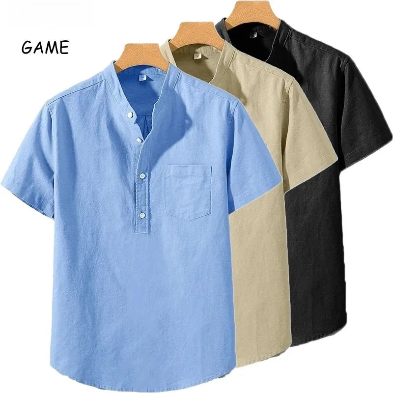 Новые мужские футболки с коротким рукавом, цветные, с воротником-стойкой, из искусственной кожи, не выцветают
Новые мужские футболки с коротким рукавом, цветные, с воротником-стойкой, из искусственной кожи, не выцветают