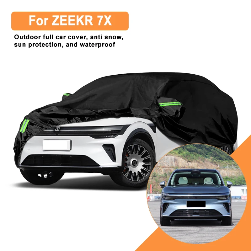 For ZEEKR 7X Car Full Cover - Outdoor Waterproof Snowproof Sunshade, Winter & Summer All Weather Auto Protection Accessories
For ZEEKR 7X Car Full Cover - Outdoor Waterproof Snowproof Sunshade, Winter & Summer All Weather Auto Protection Accessories