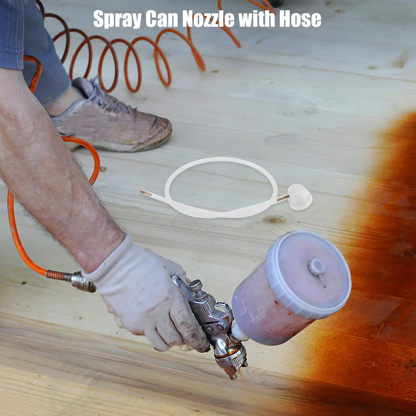 Spray Can Nozzle Extension Hose White Multi-Functional Aerosol Spray Nozzle for Cleaning Air Conditioner Extension Tubes
Spray Can Nozzle Extension Hose White Multi-Functional Aerosol Spray Nozzle for Cleaning Air Conditioner Extension Tubes