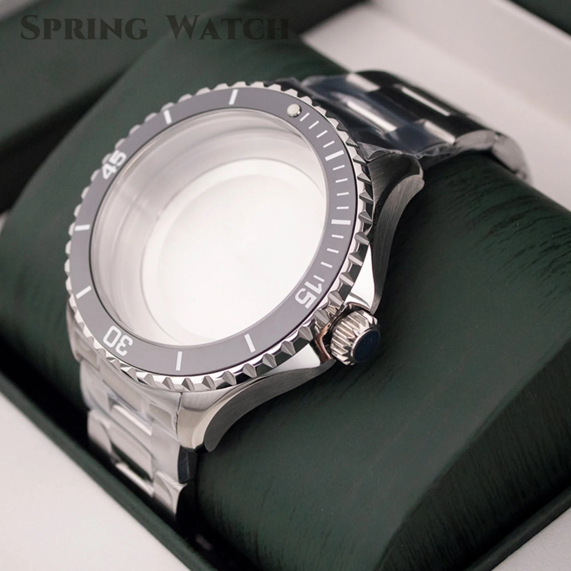 200m Dive Watch Case Strap NH35 Watch Case Stainless Steel Sapphire Crystal fit NH35 NH36 Movement Watch Case Parts
200m Dive Watch Case Strap NH35 Watch Case Stainless Steel Sapphire Crystal fit NH35 NH36 Movement Watch Case Parts
