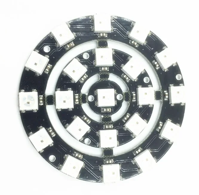 37-Bit WS2812 5050 RGB LED Intelligent Full Color RGB Ring Development Board - Small Ring energy light module on IronMan's chest
37-Bit WS2812 5050 RGB LED Intelligent Full Color RGB Ring Development Board - Small Ring energy light module on IronMan's chest