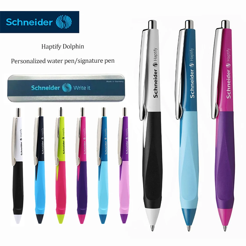 Ручка гелевая Schneider Haptify, стилус с дельфином и надписью, стилус с положительной осанкой, офисные Сменные канцелярские товары G2, школьные принадлежности
Ручка гелевая Schneider Haptify, стилус с дельфином и надписью, стилус с положительной осанкой, офисные Сменные канцелярские товары G2, школьные принадлежности