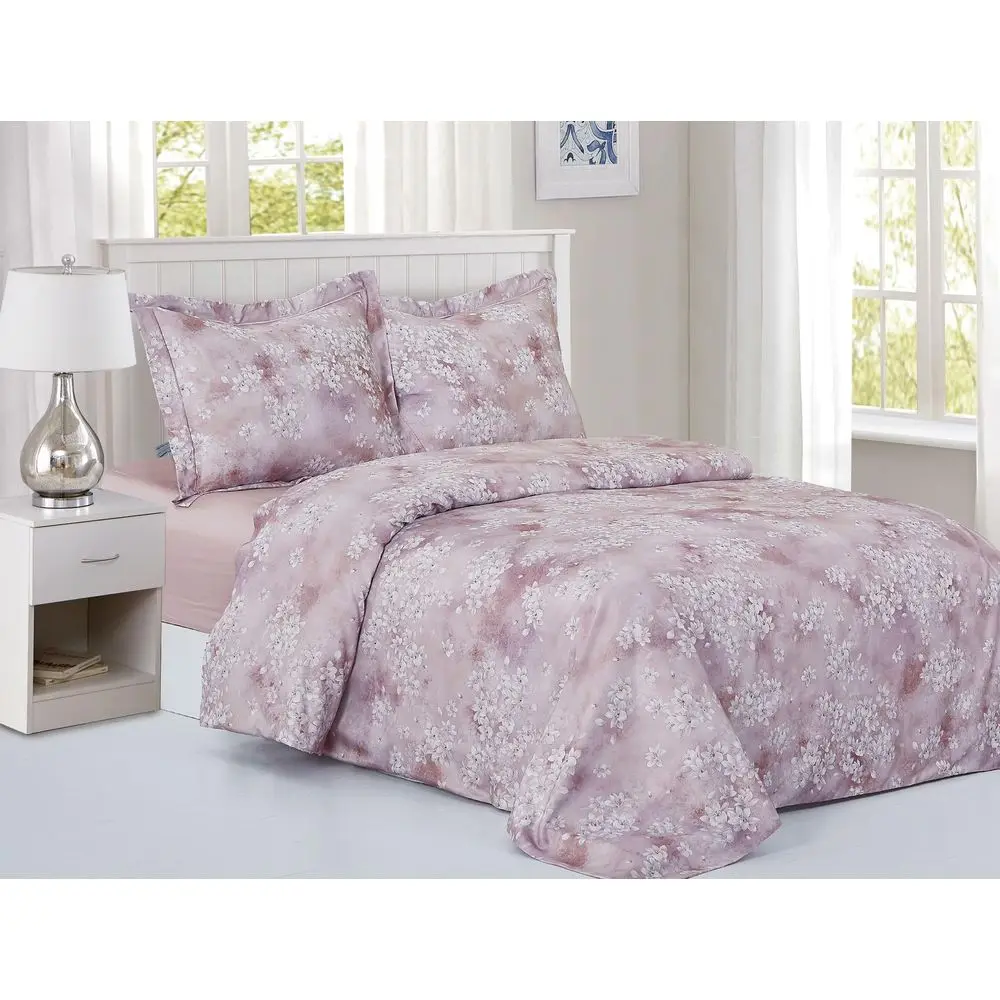 French Magnolia Paradise Garden Pattern, Luxury Ultra Soft 300 Thread Count Cotton Sateen, Rose, Twin 39inch, 8 Piece Duvet Set
French Magnolia Paradise Garden Pattern, Luxury Ultra Soft 300 Thread Count Cotton Sateen, Rose, Twin 39inch, 8 Piece Duvet Set