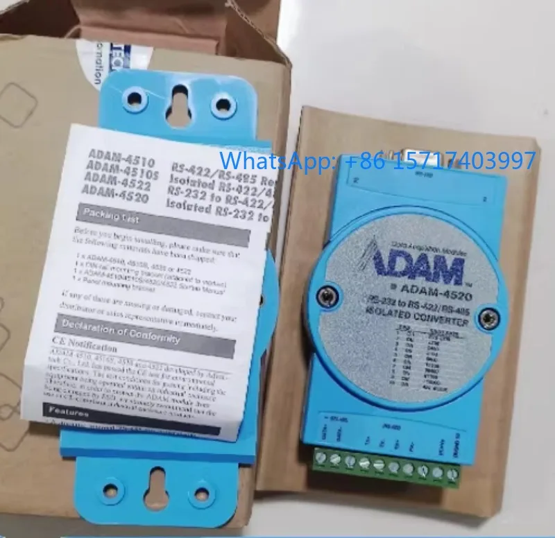 1 шт. ADVANTECH Новый Оригинальный Модуль Преобразователя ADAM-4561/4520/4051/4117
1 шт. ADVANTECH Новый Оригинальный Модуль Преобразователя ADAM-4561/4520/4051/4117