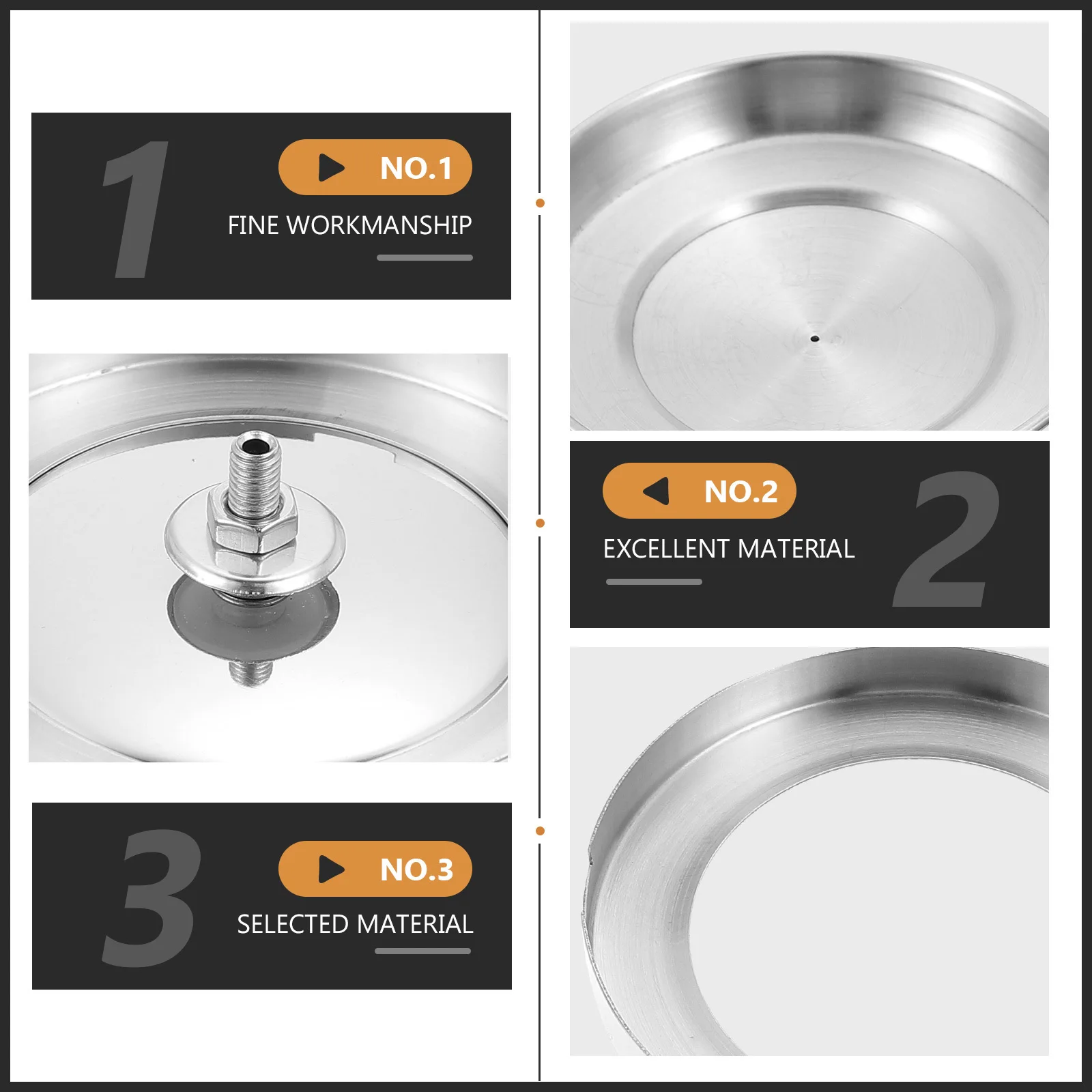4pcs Pot Lid Knobs Stainless Steel Saucepan Cover H Kitchen Supplies Widened Base Strong Load Bearing Anti Rust Practical
4pcs Pot Lid Knobs Stainless Steel Saucepan Cover H Kitchen Supplies Widened Base Strong Load Bearing Anti Rust Practical