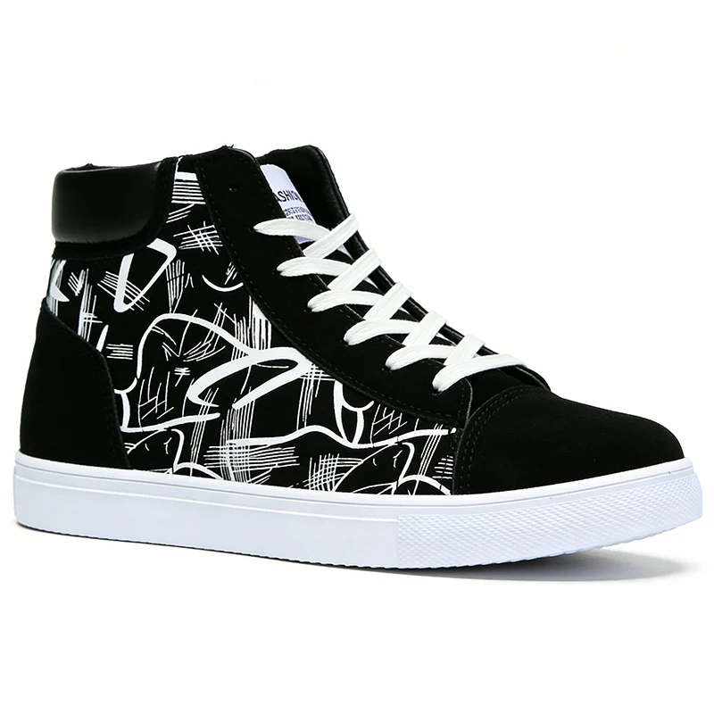 Модные кроссовки в уличном стиле, мужская повседневная обувь, дышащая обувь на плоской подошве с высоким берцем, черная, красная брендовая мужская обувь
Модные кроссовки в уличном стиле, мужская повседневная обувь, дышащая обувь на плоской подошве с высоким берцем, черная, красная брендовая мужская обувь