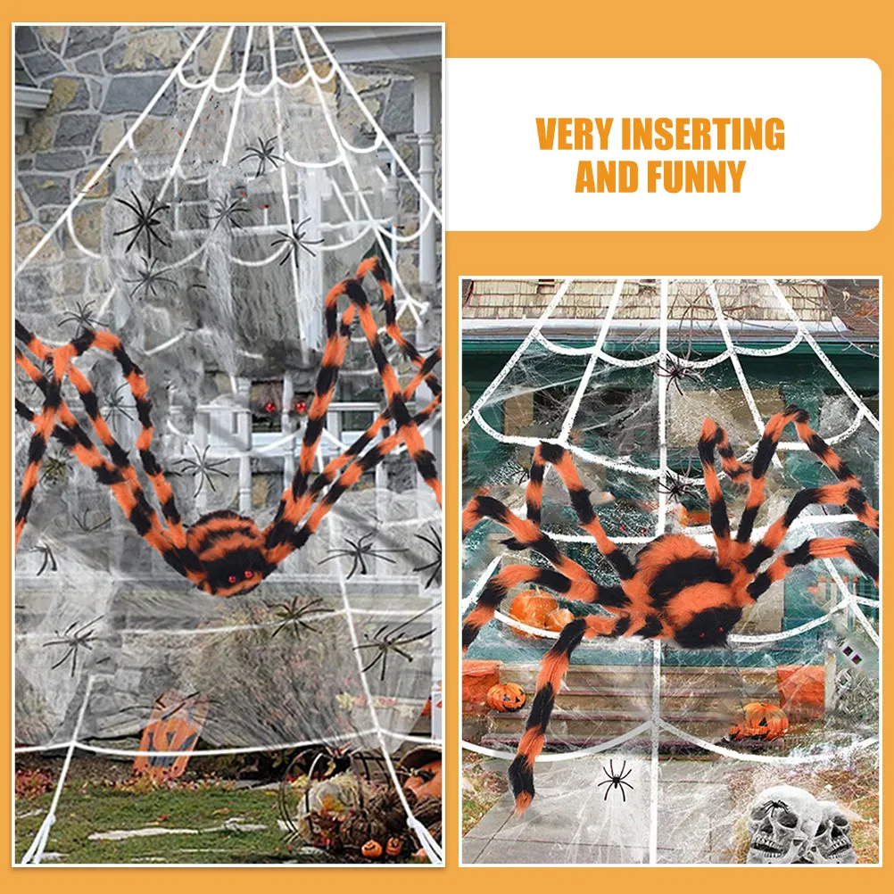 Giant Realistic Hairy Spider Halloween Decoration Prop for Haunted House Party Festival Scary Bar Outdoor Spooky
Giant Realistic Hairy Spider Halloween Decoration Prop for Haunted House Party Festival Scary Bar Outdoor Spooky