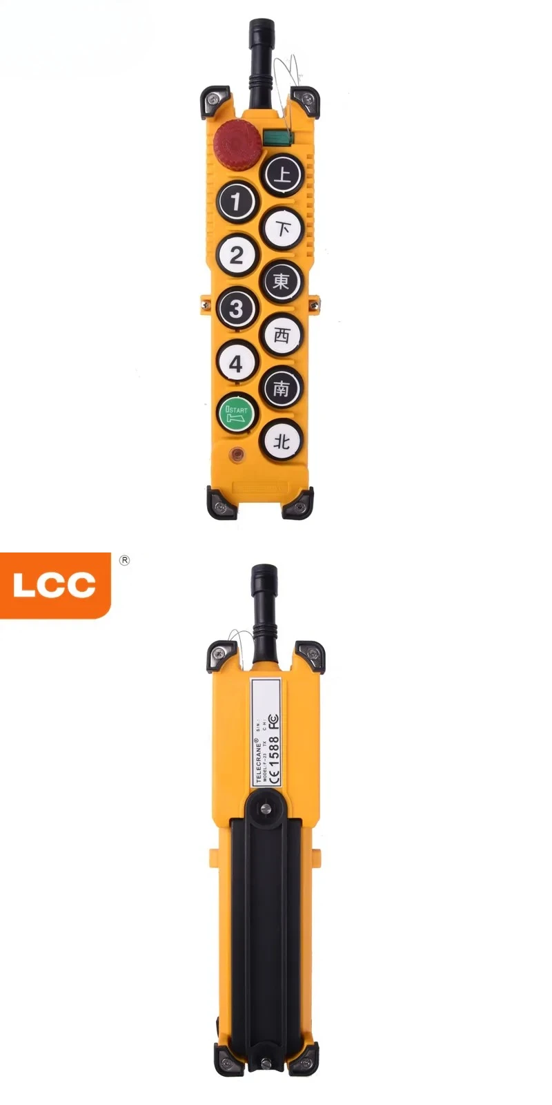 F23-D Industrial Machinery Crane DC 12V - 24V Transmitter and Receiver Remote Control Tail Lift
F23-D Industrial Machinery Crane DC 12V - 24V Transmitter and Receiver Remote Control Tail Lift