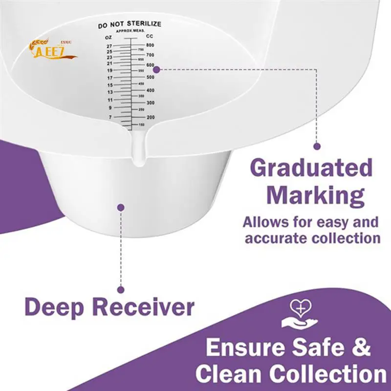 AEE7-20 Urine Hats For Toilets,Urine Collection Hat Urine Collector Specimen Cups Urine Sample Cup Containers For Women 800Cc
AEE7-20 Urine Hats For Toilets,Urine Collection Hat Urine Collector Specimen Cups Urine Sample Cup Containers For Women 800Cc
