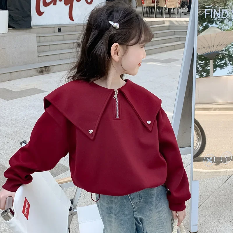 baby girl top autumn hoodie 2024 new style children spring and autumn long-sleeved little girls autumn children lapel top
baby girl top autumn hoodie 2024 new style children spring and autumn long-sleeved little girls autumn children lapel top