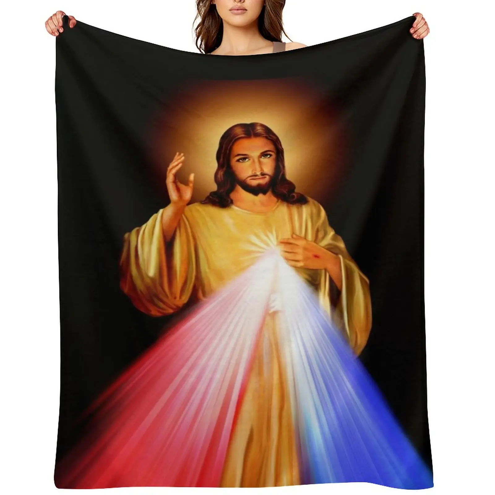 The Divine Mercy, Jesus I trust in You, Saint Faustina, Divine Mercy Throw Blanket Warm Flannels halloween Tourist Blankets
The Divine Mercy, Jesus I trust in You, Saint Faustina, Divine Mercy Throw Blanket Warm Flannels halloween Tourist Blankets