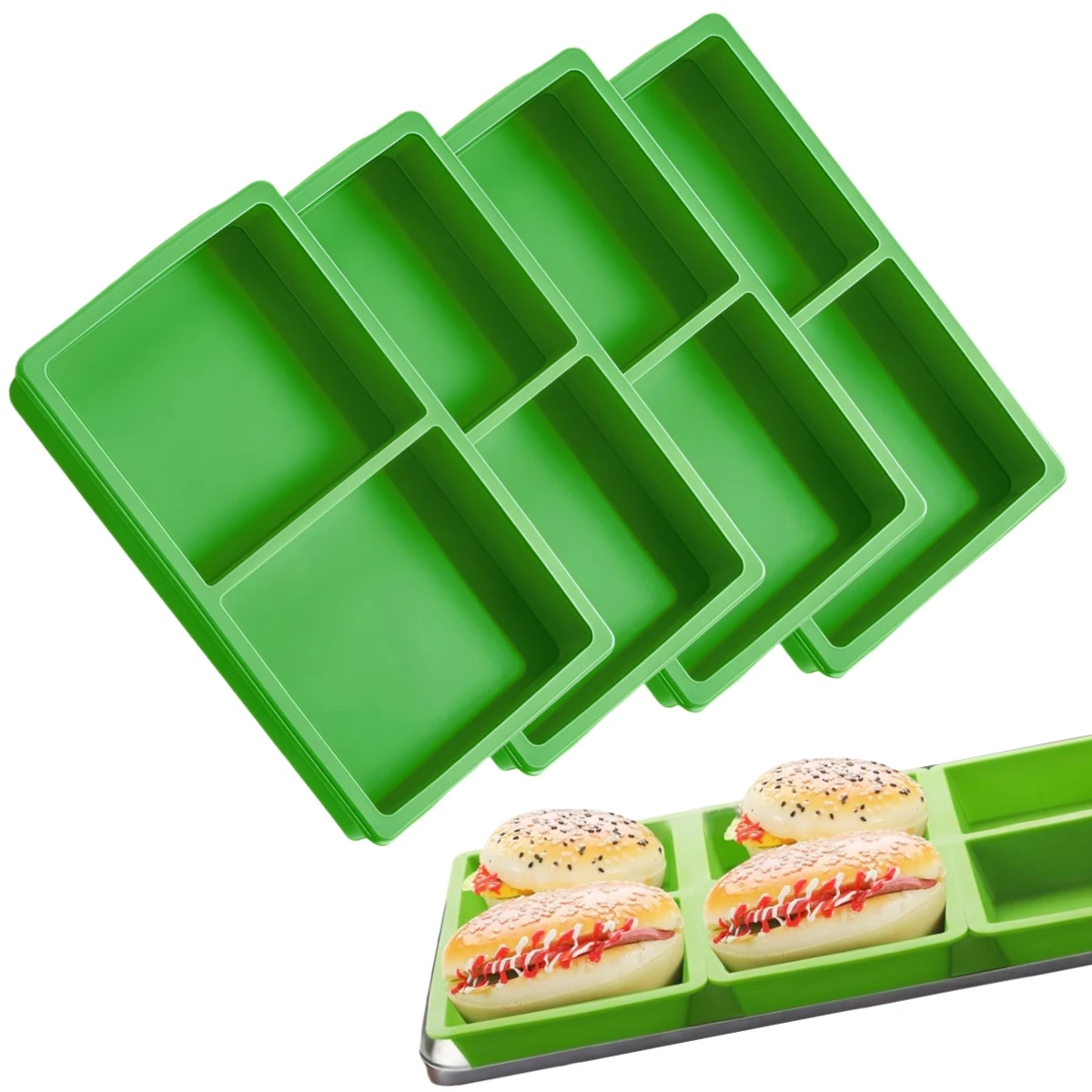 4 Pieces Silicone Food Moulds Tray Dividers for Harvest Right Freeze Dryer Medium Trays to Enhance Freeze Drying Convenience
4 Pieces Silicone Food Moulds Tray Dividers for Harvest Right Freeze Dryer Medium Trays to Enhance Freeze Drying Convenience