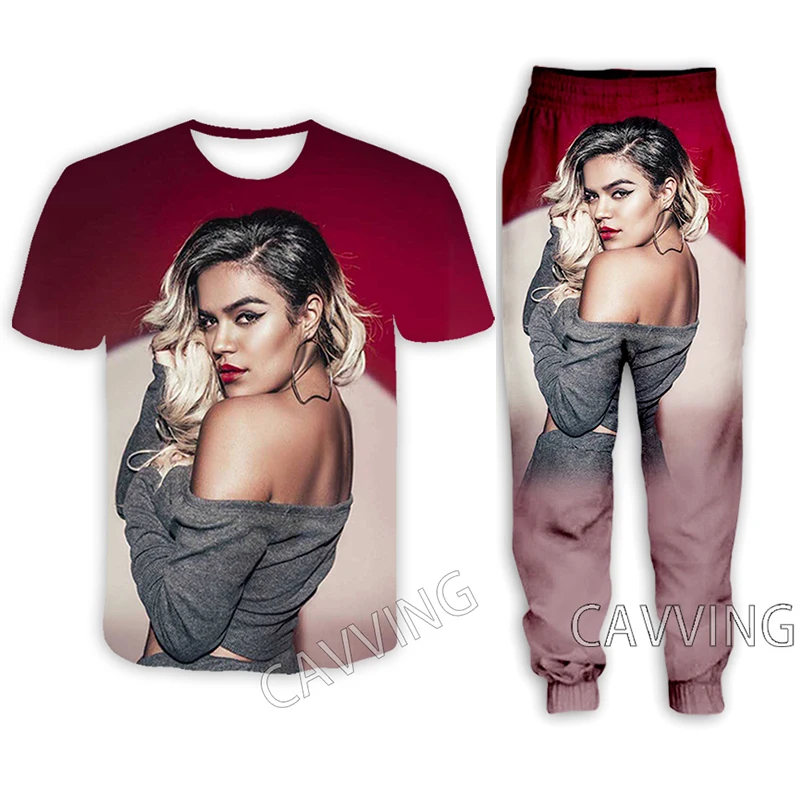Karol G 3D Printed Casual T-shirt + Pants Jogging Pants Trousers Suit Clothes Women/ Men Sets for Women/Men
Karol G 3D Printed Casual T-shirt + Pants Jogging Pants Trousers Suit Clothes Women/ Men Sets for Women/Men