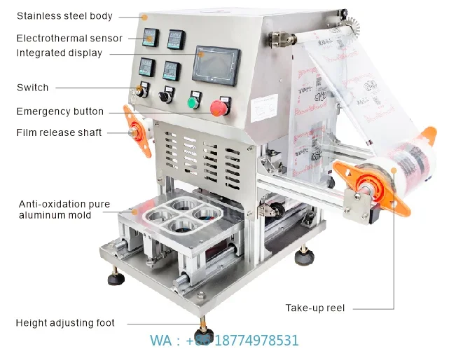One Time Cup Sealing Machine Yogurt Plastic Cup Food Tray Sealing Machine4 Holes 6 Holes High Quality
One Time Cup Sealing Machine Yogurt Plastic Cup Food Tray Sealing Machine4 Holes 6 Holes High Quality