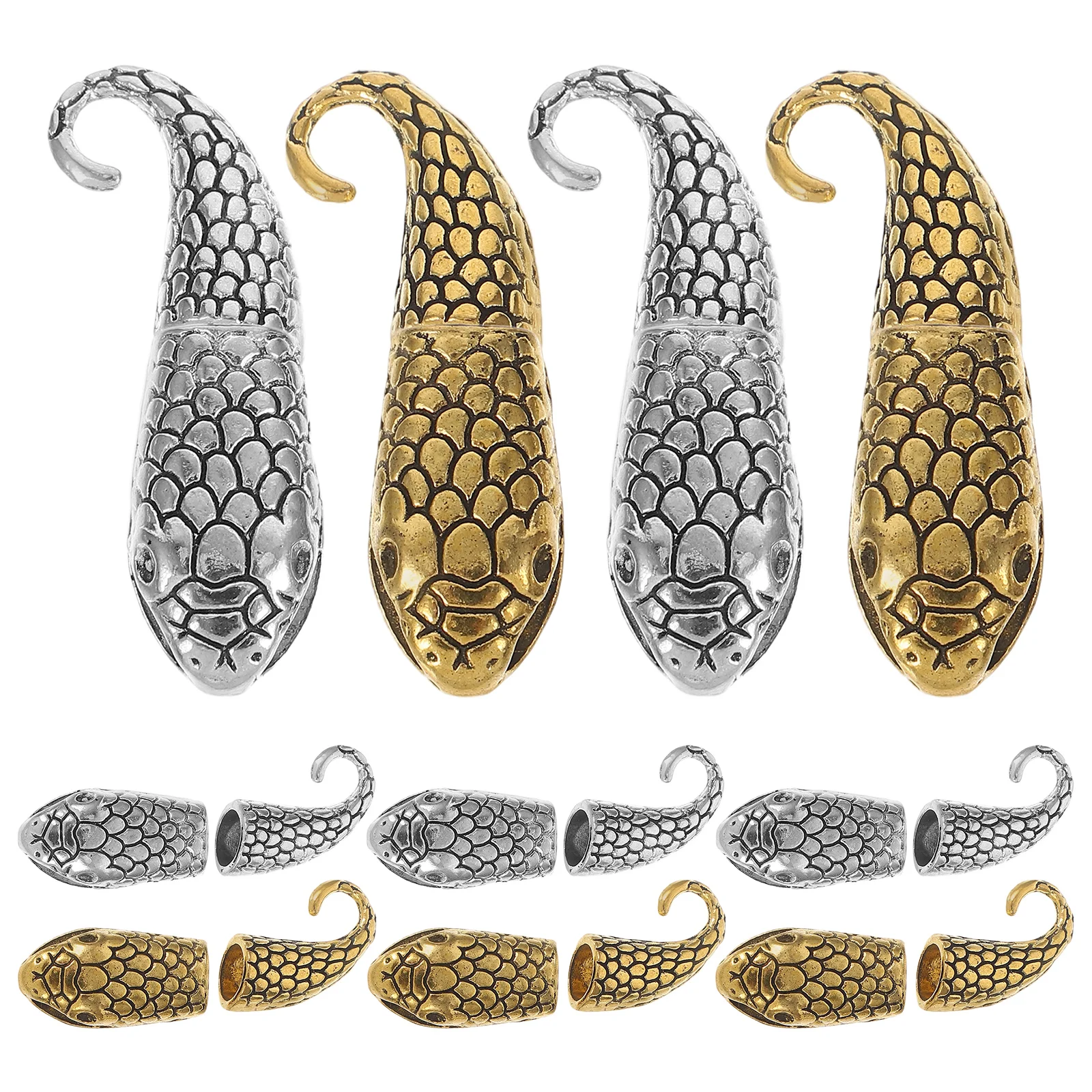 Snake Scalp Buckles Delicate Alloy Clasps for Necklace Bracelet Jewelry Making Craft Supplies Repair DIY Gifts
Snake Scalp Buckles Delicate Alloy Clasps for Necklace Bracelet Jewelry Making Craft Supplies Repair DIY Gifts