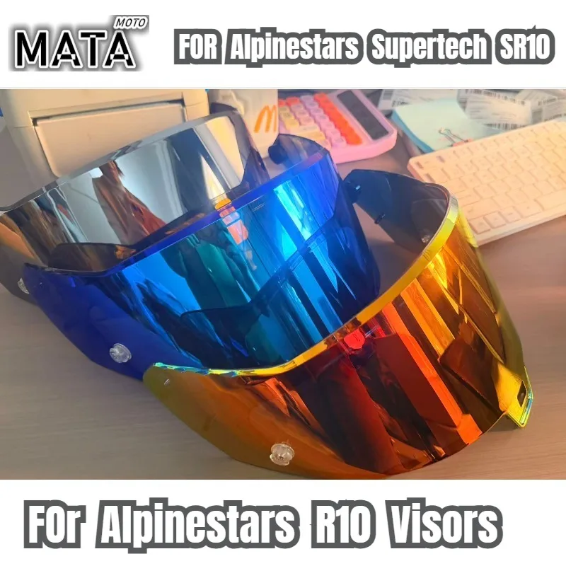 ГОРЯЧАЯ НОВИНКА: Визоры ALPINESTARS SUPERTECH R10 с изменением цвета, УФ-защитой, цветные линзы для шлема R10, защита от солнца и ветра
ГОРЯЧАЯ НОВИНКА: Визоры ALPINESTARS SUPERTECH R10 с изменением цвета, УФ-защитой, цветные линзы для шлема R10, защита от солнца и ветра